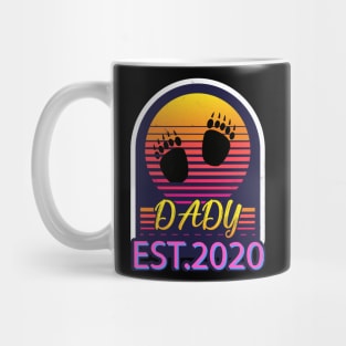 Father day promoted dady EST.2020 gift Mug